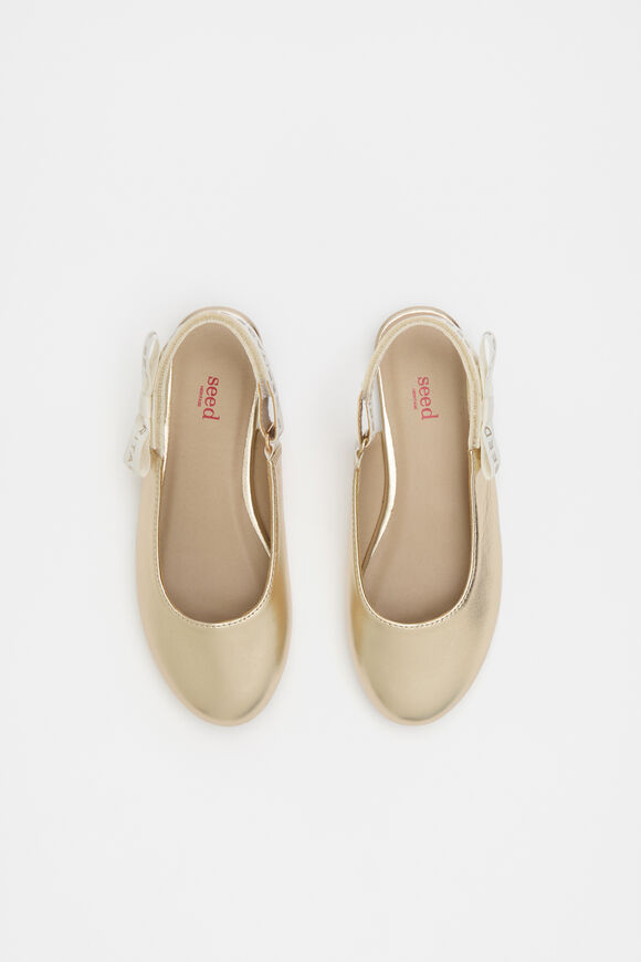 Heritage Sling back  Gold  hi-res