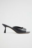 Kaya Peeptoe Mule  Black  hi-res