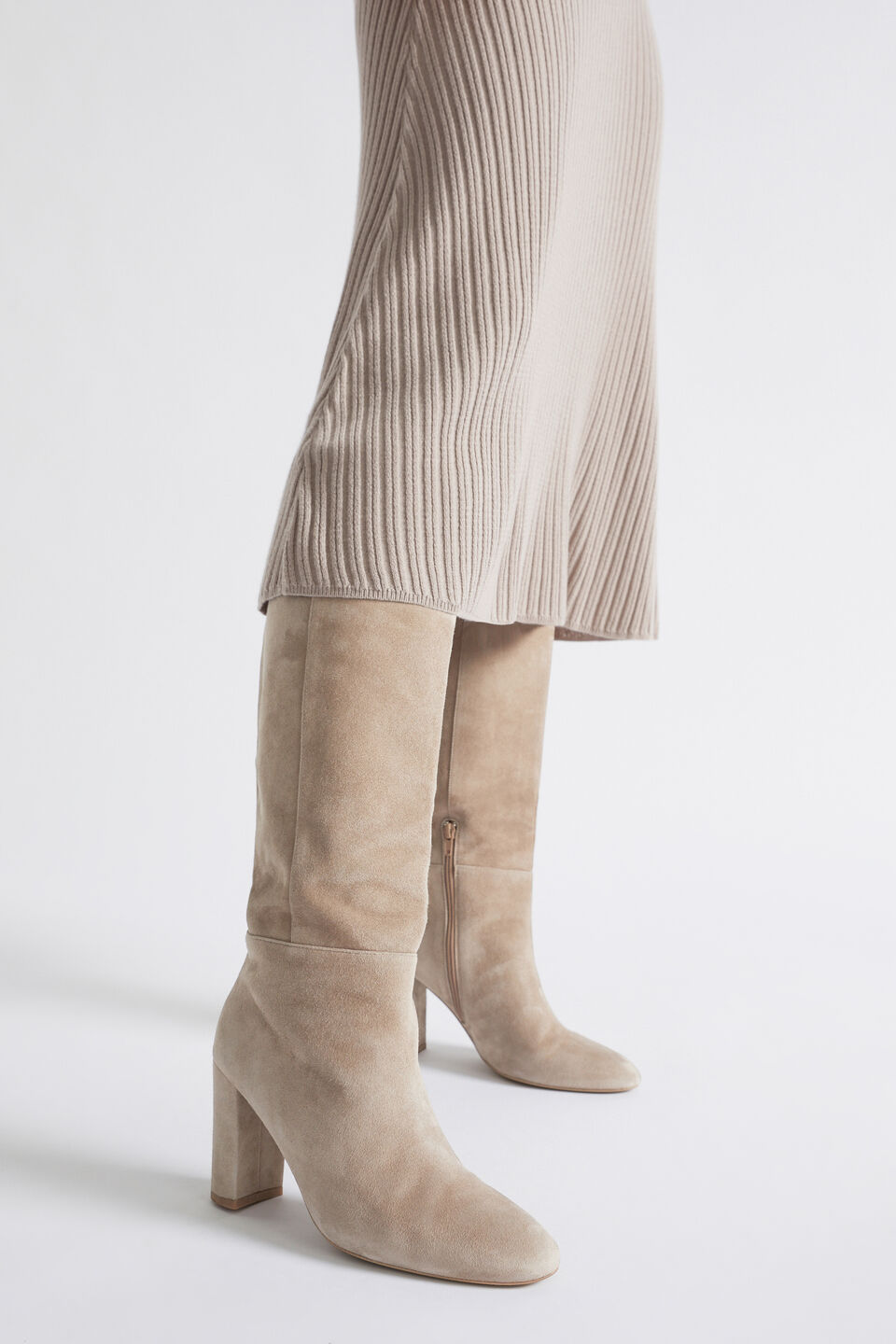 Sophie Knee High Boot  Storm Suede