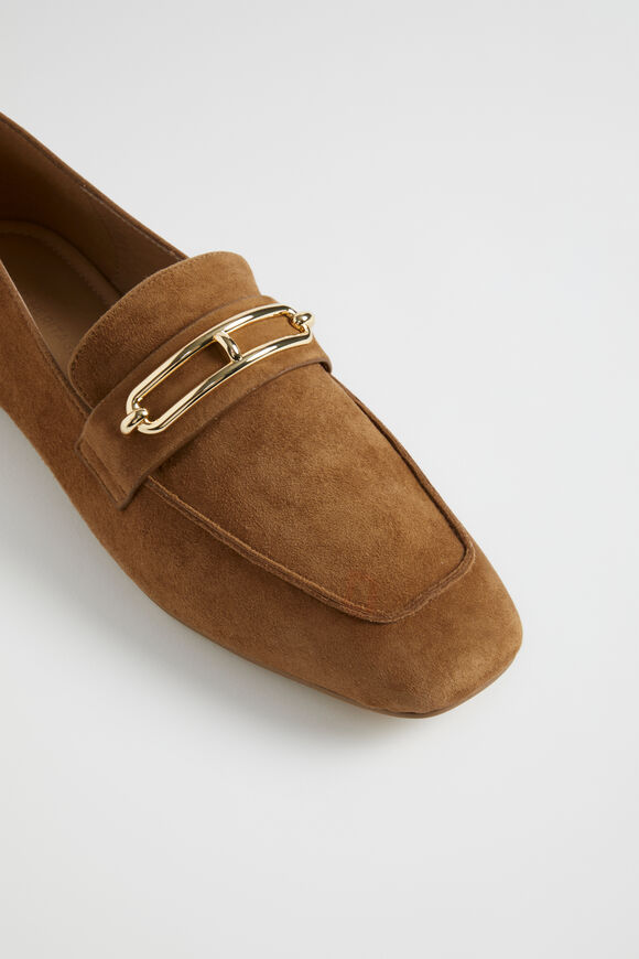 Blair Trim Loafer  Tan Suede  hi-res