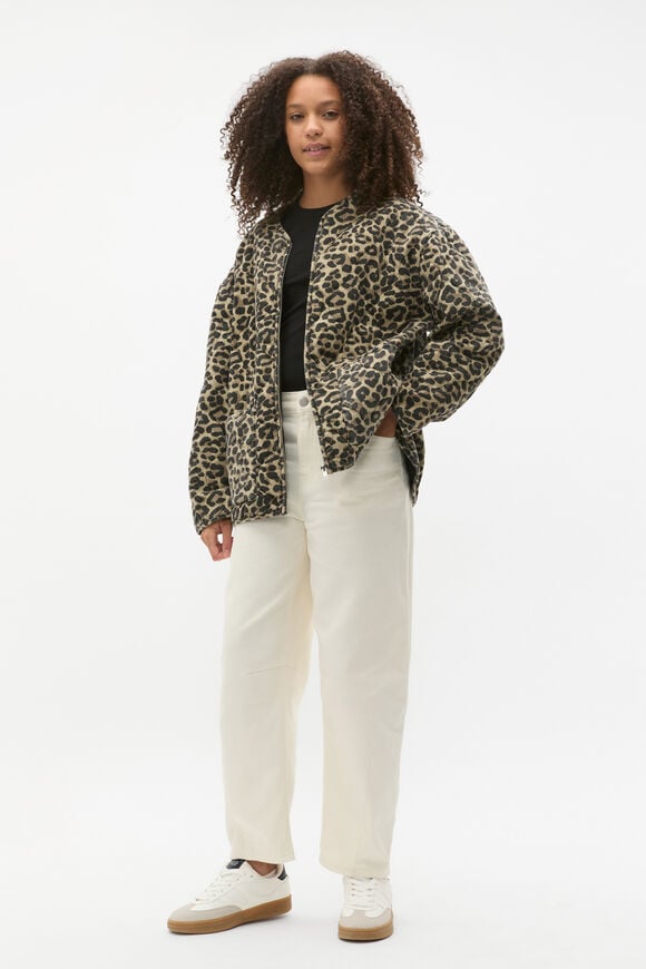 Ocelot Quilted Jacket  Ocelot  hi-res