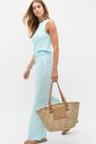 Stripe Textured Shell Top  Skyway Stripe Stripe Textured Shell Top  Skyway Stripe  hi-res