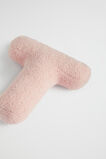 Teddy Initial Cushion Dusty Rose  T  hi-res