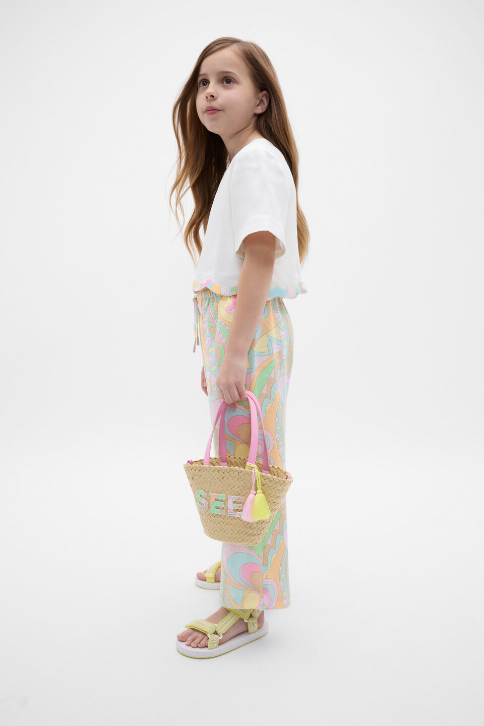 Seed Straw Bag  Natural