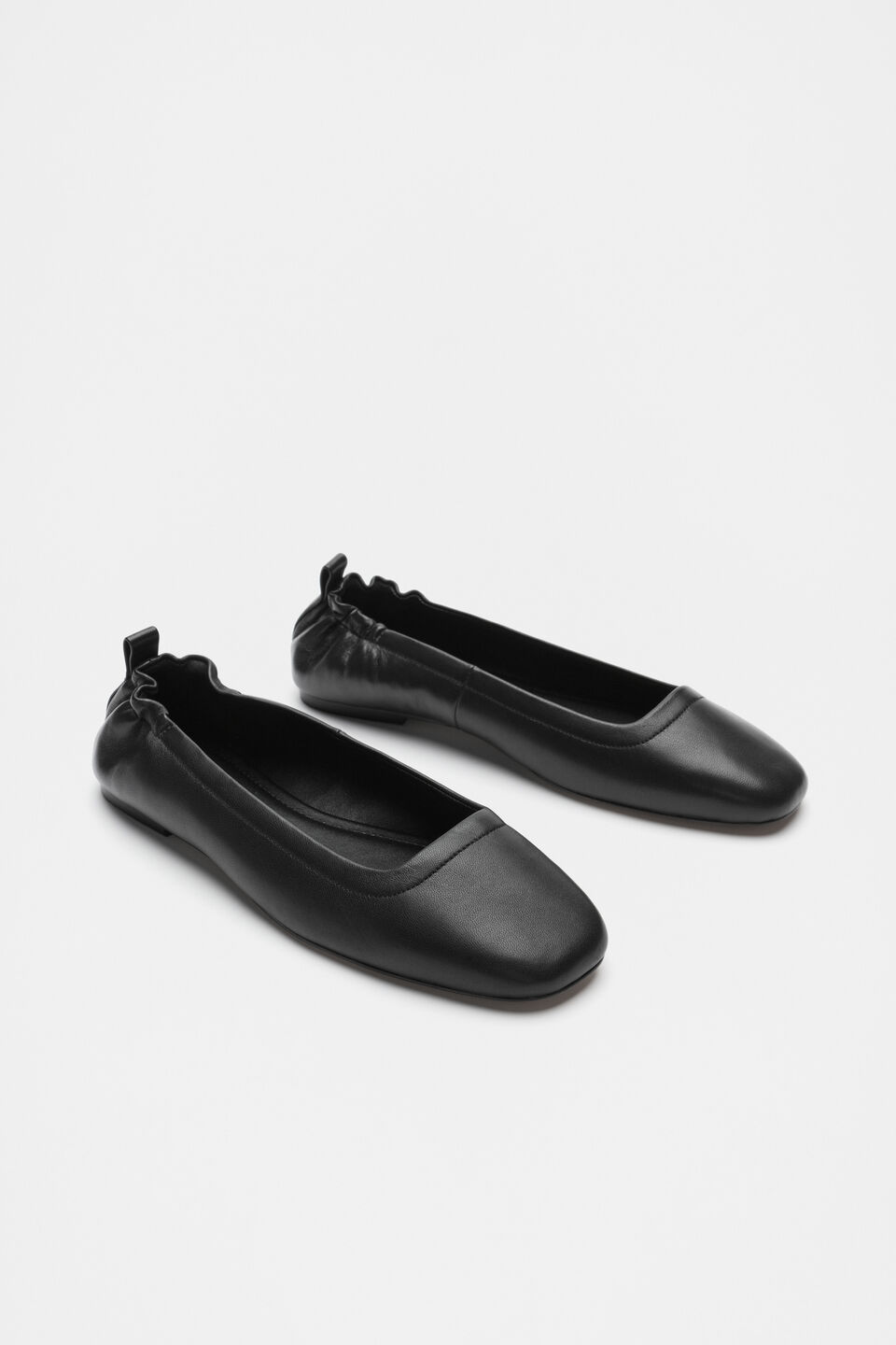 Addie Elasticated Ballet Flat  Black