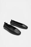 Addie Elasticated Ballet Flat  Black  hi-res