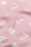 Heart Initial Blanket  Z  hi-res