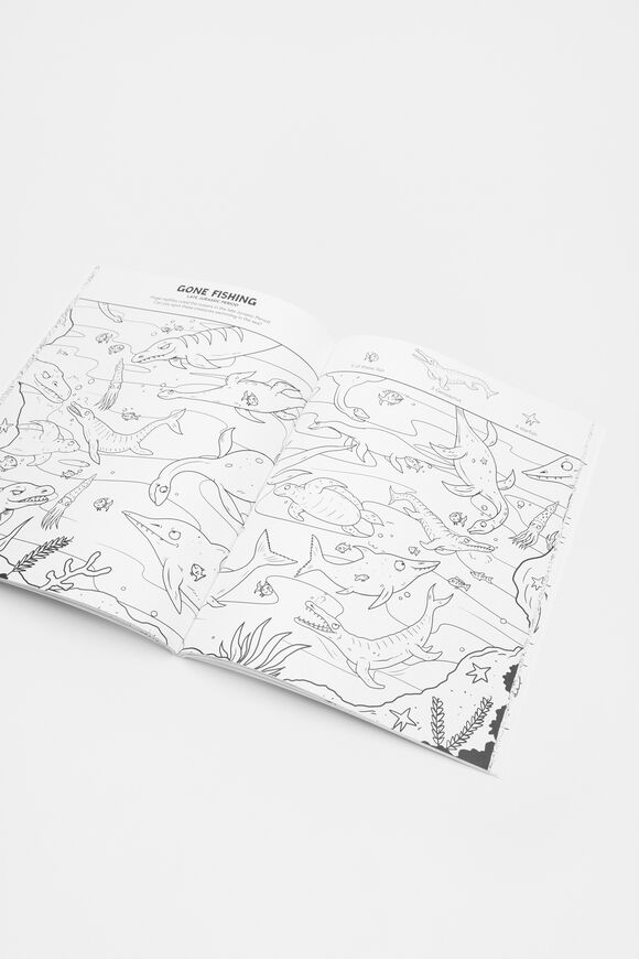 Where's The Dinosaur? Colour And Search Book  Multi Where's The Dinosaur? Colour And Search Book  Multi  hi-res