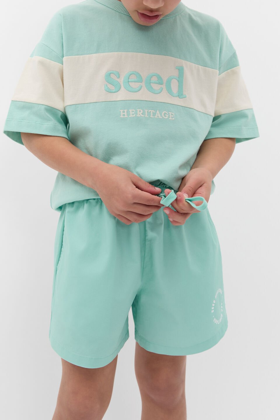 Core Garment Dye Short  Skyline