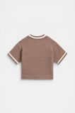 Relaxed Knit Tee  Mousse Relaxed Knit Tee  Mousse  hi-res