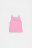 Core Logo Rib Tank  Candy Pink  hi-res
