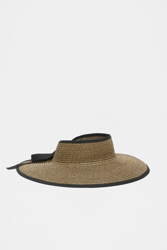 Roll Up Visor  Black Roll Up Visor  Black  hi-res