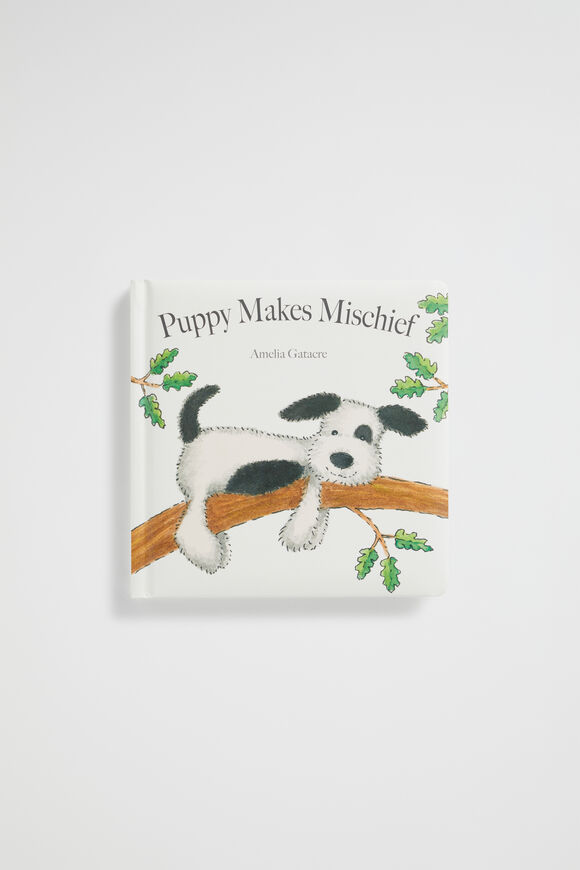 Jellycat Puppy Makes Mischief Book  Multi Jellycat Puppy Makes Mischief Book  Multi  hi-res