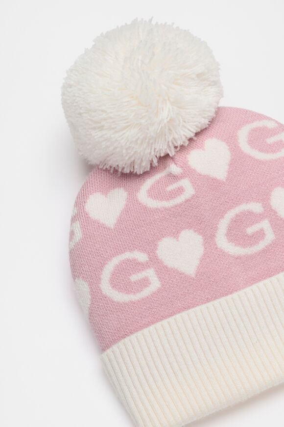 Heart Initial Beanie  G Heart Initial Beanie  G  hi-res
