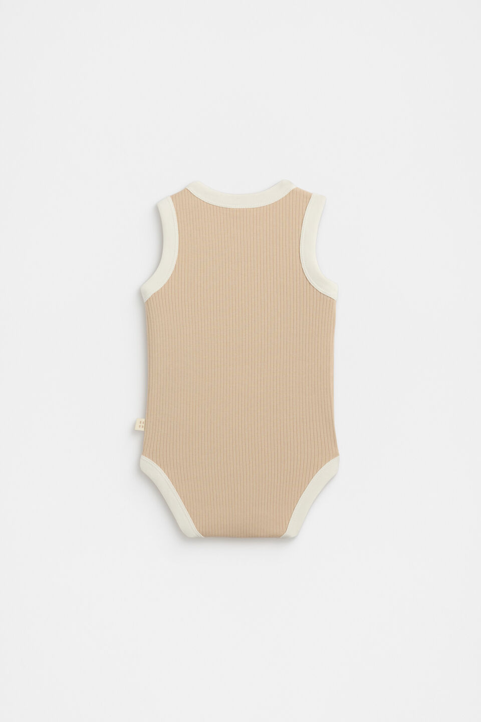 Lemon Tank Bodysuit  Ecru