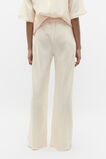 Crinkled Satin Pant  Coconut Cream  hi-res
