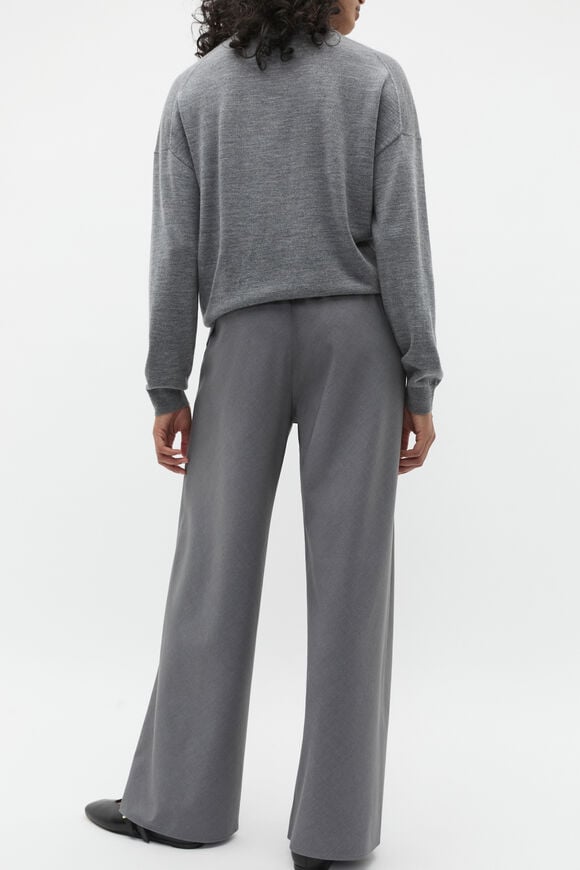 Crossdye Easy Wide Leg Pant  Wolf Crossdye Crossdye Easy Wide Leg Pant  Wolf Crossdye  hi-res