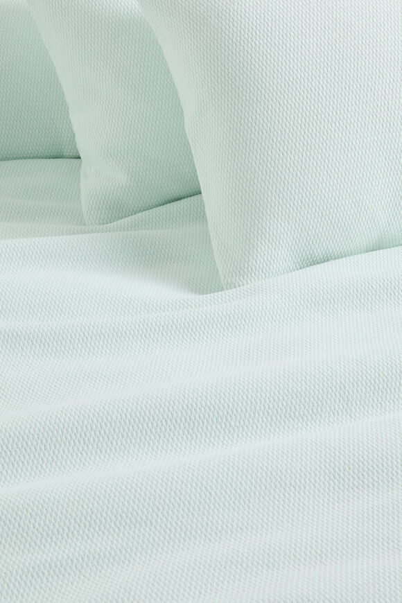 Mila King Duvet Cover  Mist Mila King Duvet Cover  Mist  hi-res