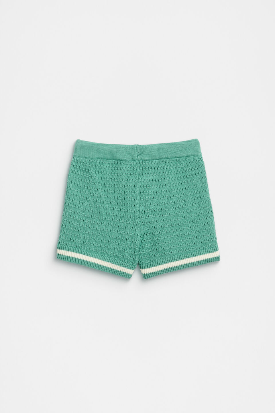 Knit Short  Cool Green