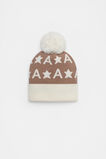 Star Initial Beanie  A  hi-res