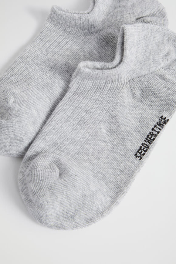 Sneaker Sock  Light Grey Marle Sneaker Sock  Light Grey Marle  hi-res
