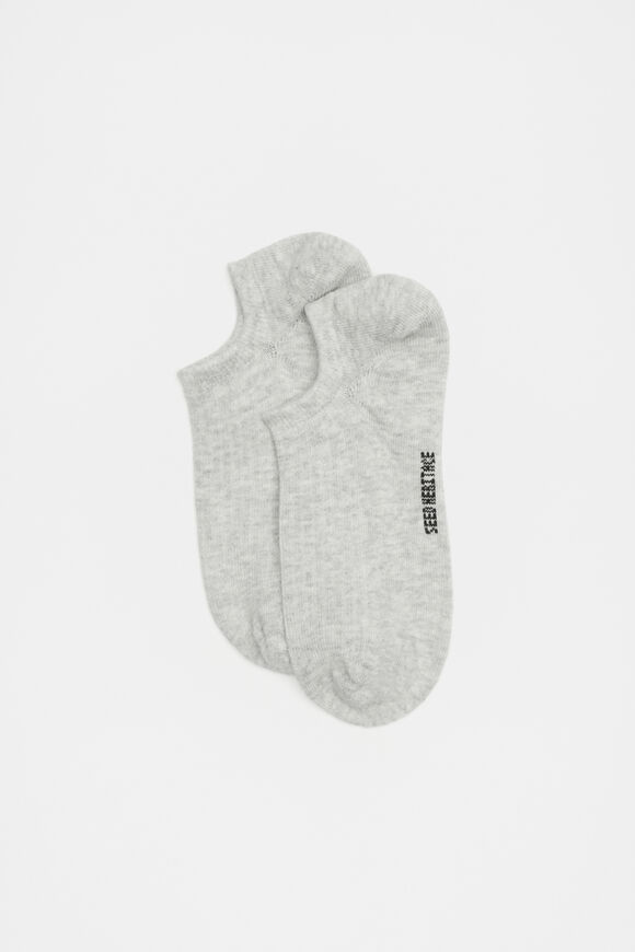 Core Sneaker Sock  Light Grey Marle Core Sneaker Sock  Light Grey Marle  hi-res