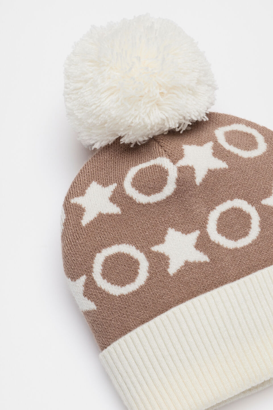 Star Initial Beanie  O