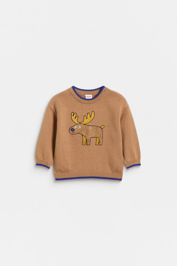 Moose Knit Sweater  Salted Caramel  hi-res