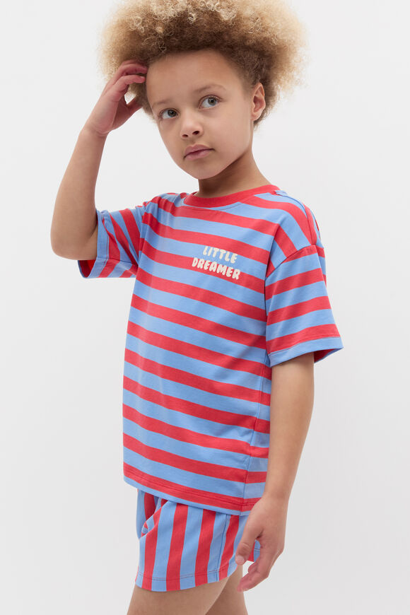 Dreamer Pyjama  Multi Stripe Dreamer Pyjama  Multi Stripe  hi-res