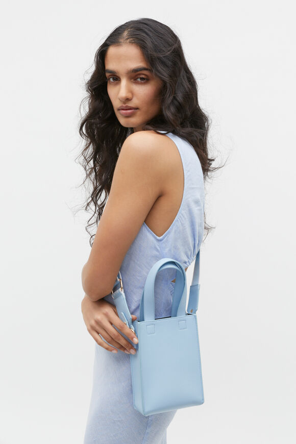 Two Tone Mini Crossbody Bag  Frost Blue Two Tone Mini Crossbody Bag  Frost Blue  hi-res