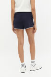 Crepe Knit Contrast Short  Midnight Sky Crepe Knit Contrast Short  Midnight Sky  hi-res