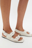 Iris Triple Buckle Sandal  Cream  hi-res