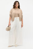 Belted Drapey Pant  Cloud Cream Belted Drapey Pant  Cloud Cream  hi-res