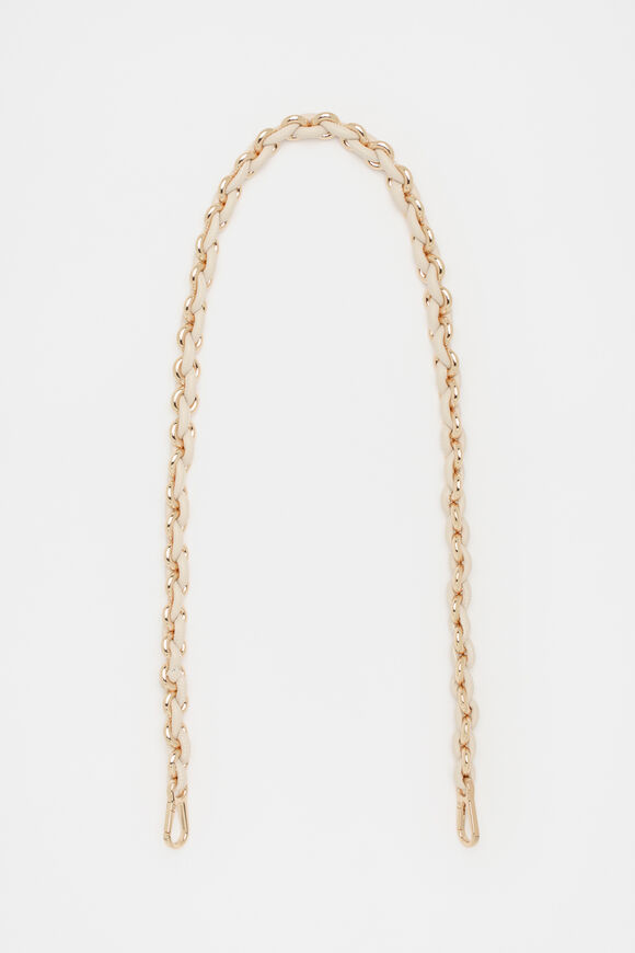 Chain Shoulder Strap  Oat Chain Shoulder Strap  Oat  hi-res