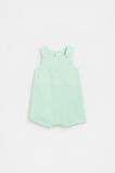 Spot Pocket Romper  Mint  hi-res