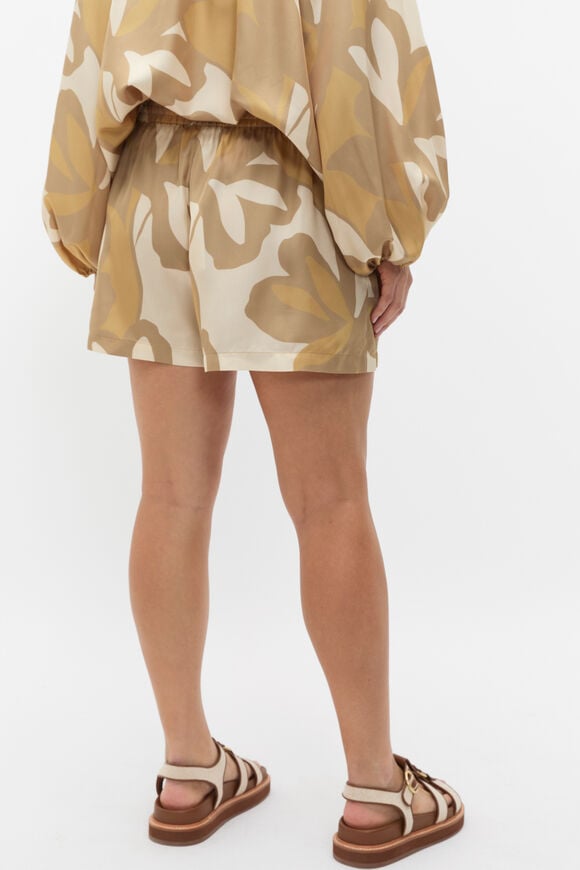 Satin Printed Short  Multi Satin Printed Short  Multi  hi-res