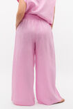 Linen Gathered Palazzo Pant  Fairy Floss Linen Gathered Palazzo Pant  Fairy Floss  hi-res