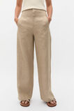 Linen Crossdye Palazzo Pant  Rye Crossdye  hi-res