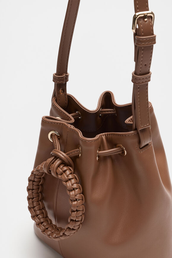 Ring Detail Crossbody Bag  Deep Tan Ring Detail Crossbody Bag  Deep Tan  hi-res