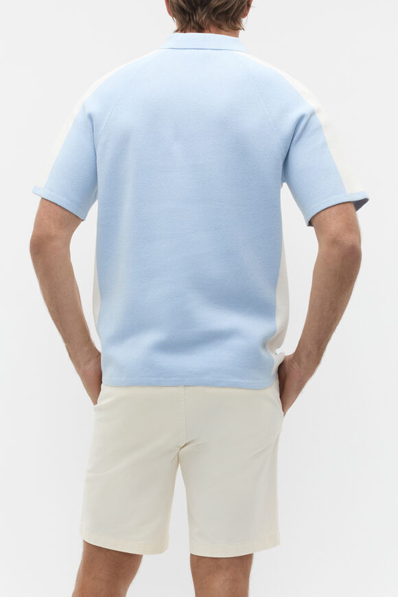 Colourblock Trophy Polo  Skyway Colourblock Trophy Polo  Skyway  hi-res