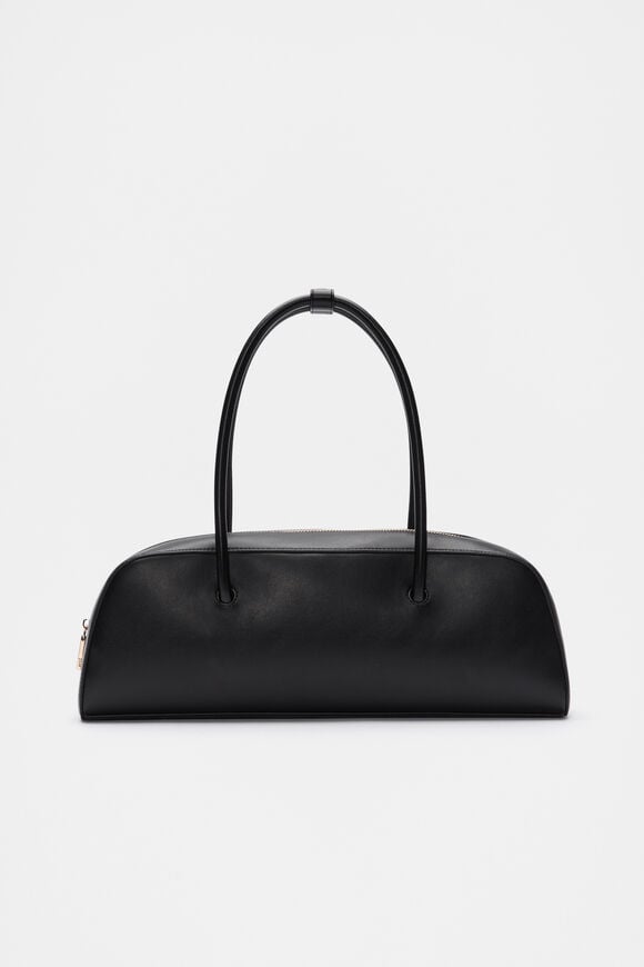 Structured Shoulder bag  Black Structured Shoulder bag  Black  hi-res