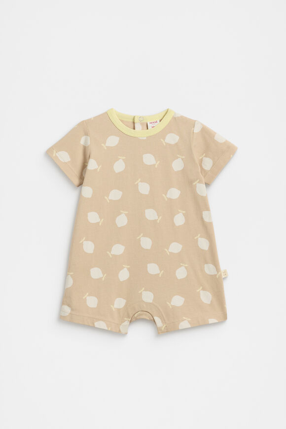 Lemon Tee Romper  Ecru Lemon Tee Romper  Ecru  hi-res