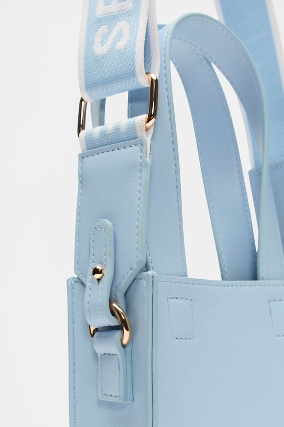 Two Tone Mini Crossbody Bag  Frost Blue  hi-res