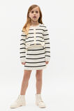 Stripe Knit Skirt  Classic Cream  hi-res