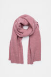 Fluffy Textured Scarf  Mauve  hi-res