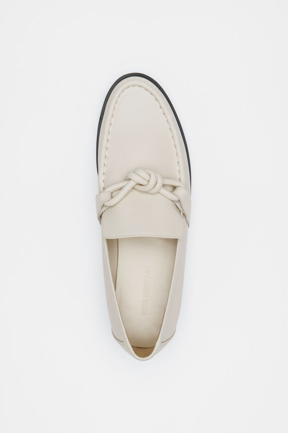 Dakota Knot Detail Loafer  Cream Dakota Knot Detail Loafer  Cream  hi-res
