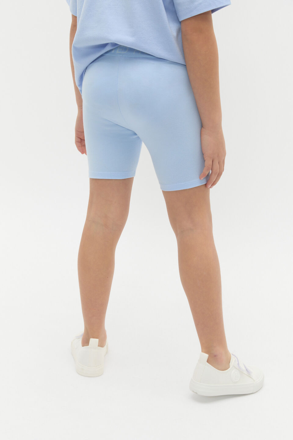 Core Logo Bike Short  Luna Blue