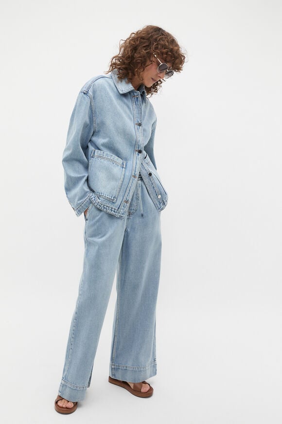 Denim Jacket  Blue Wash Denim Jacket  Blue Wash  hi-res