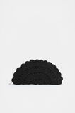 Crochet Lace Clutch  Black  hi-res