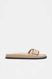 Asher Buckle Slide  Iced Latte Suede  hi-res